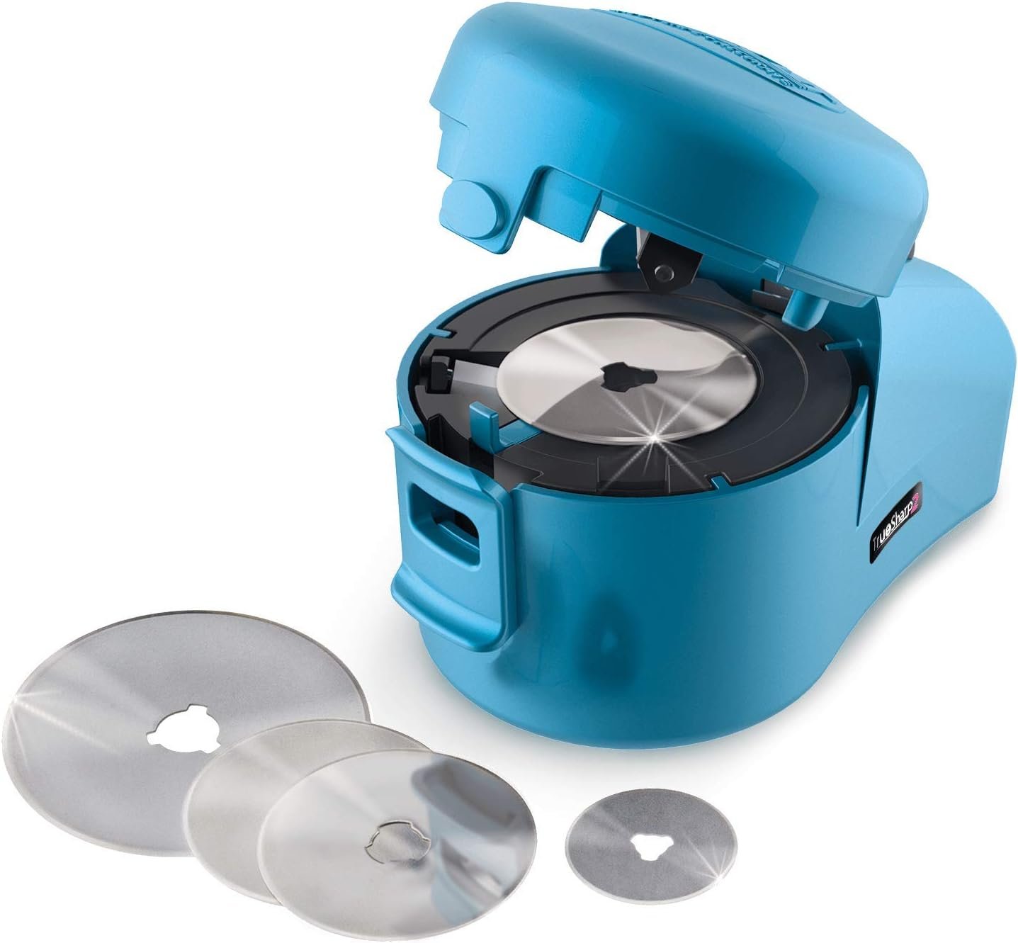 Sharp Rotary Blades in Seconds - Electric Blade Sharpener