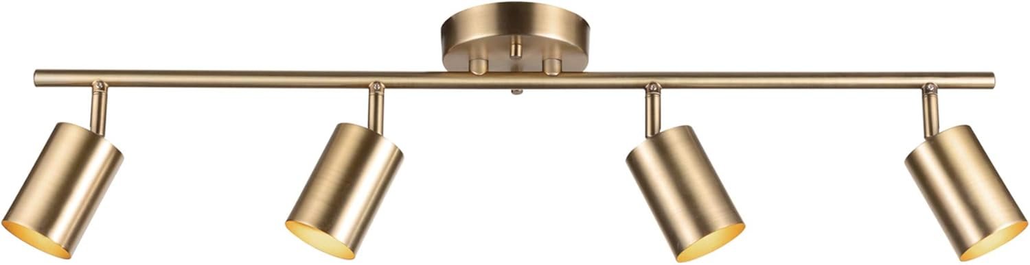 Elegant 4-Light Track Lighting for Modern Spaces