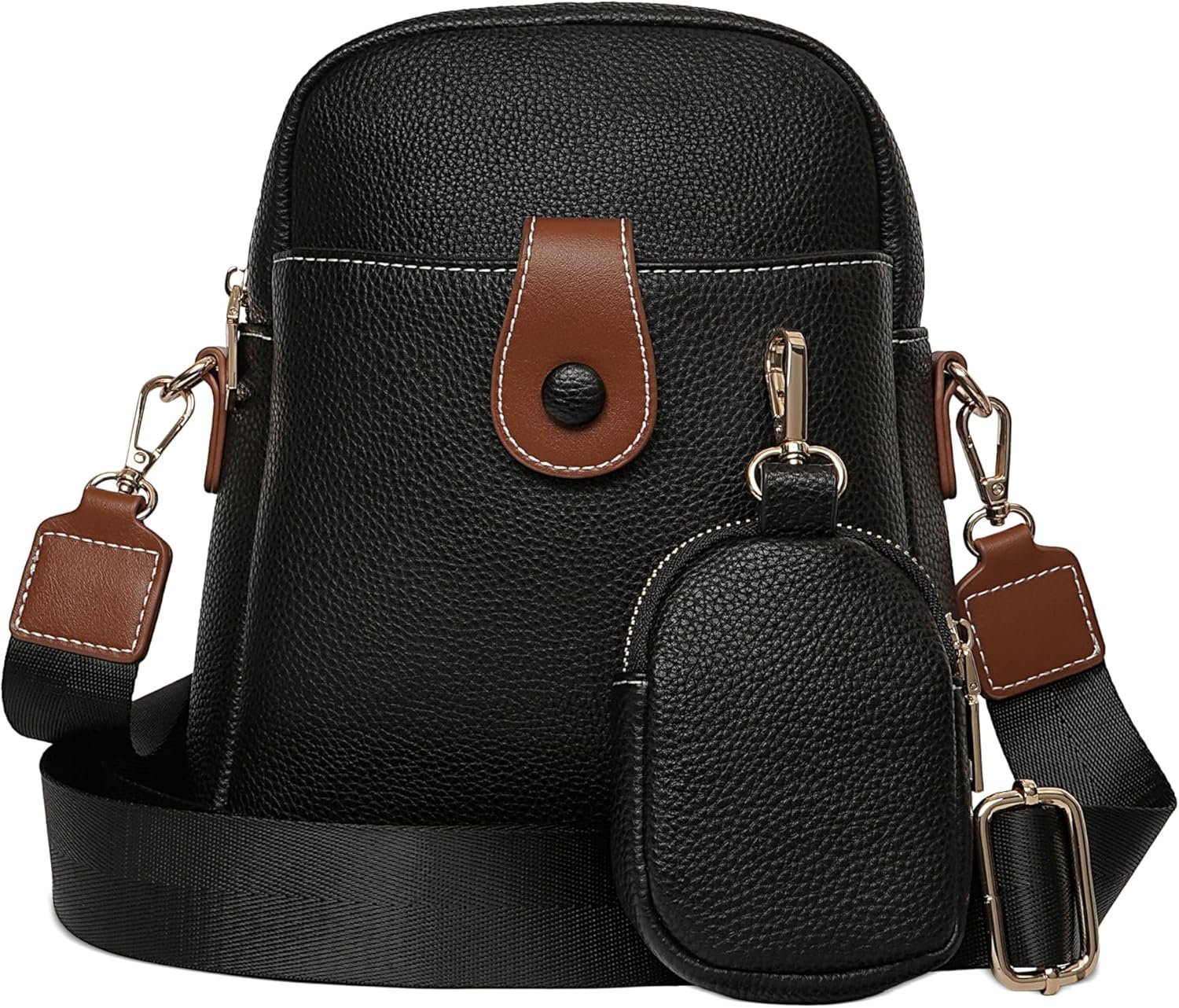 Elegant Leather Crossbody Bag for Women