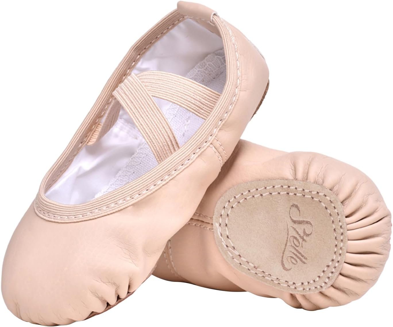 Elegant Soft Leather Ballet Shoes for Active Kids