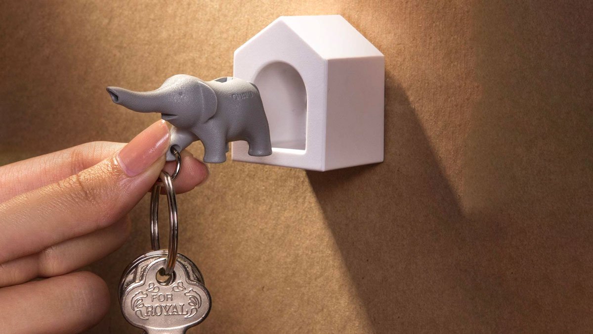 Elephant Keychain & Key Holder