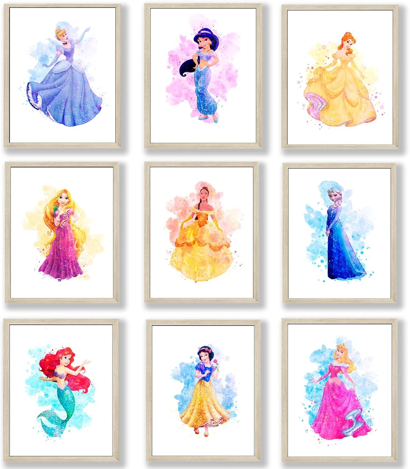 Enchanting Princess Wall Art - Transform Her Bedroom into a Fairytale