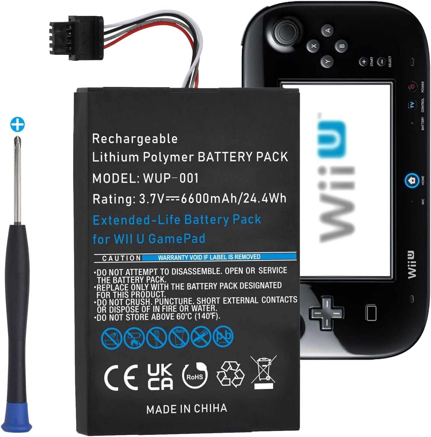 Endless Wii U Gaming with 6600mAh Power Pack