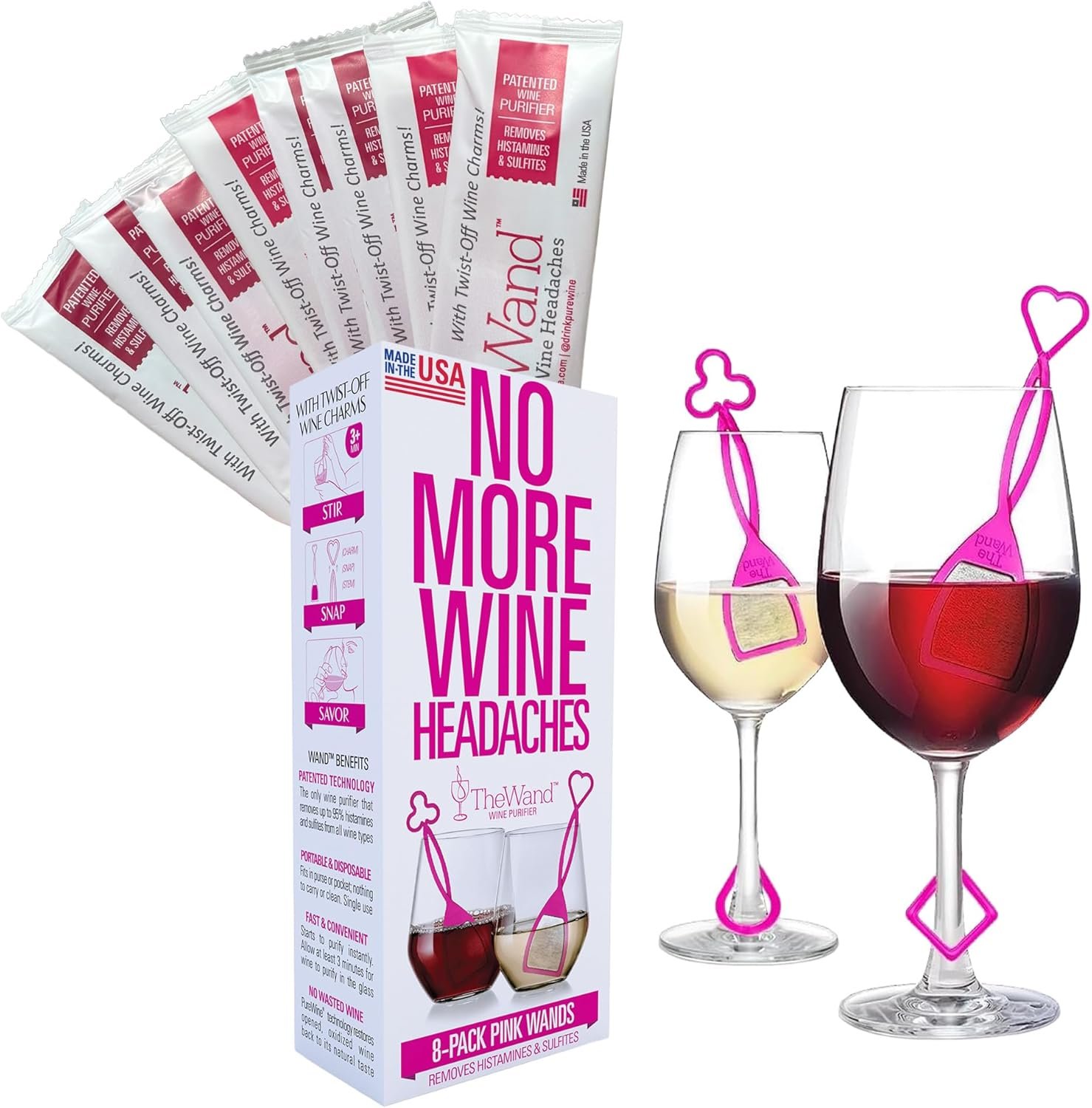 Enjoy Wine Without Allergies: PureWine The Wand