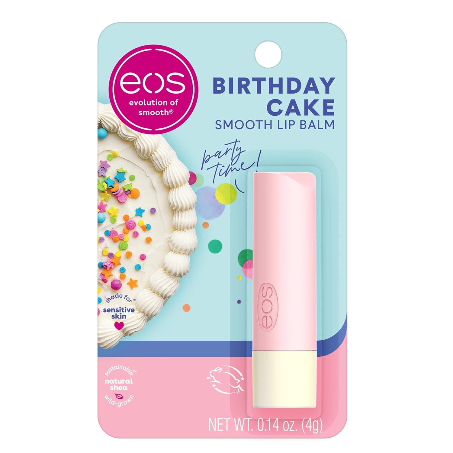 Delicious eos Birthday Cake Lip Balm