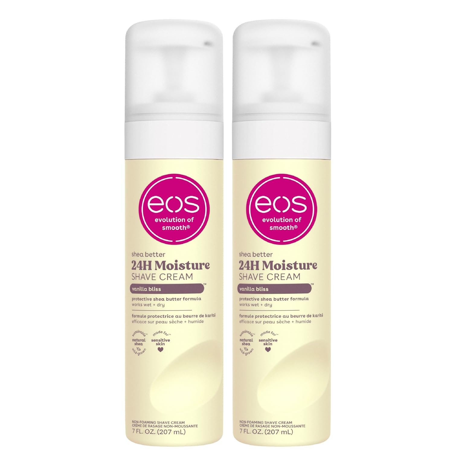eos Shea Better Shave Cream - Vanilla Bliss for Women