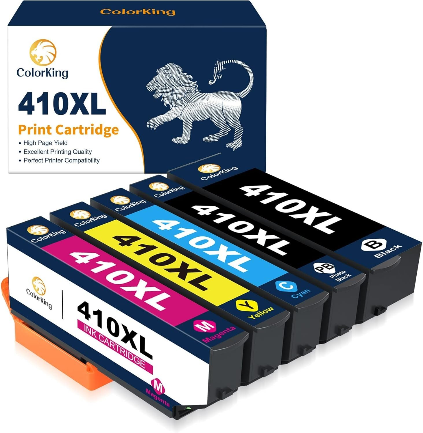Save Big on Epson Prints with ColorKing 5-Pack Ink Cartridges