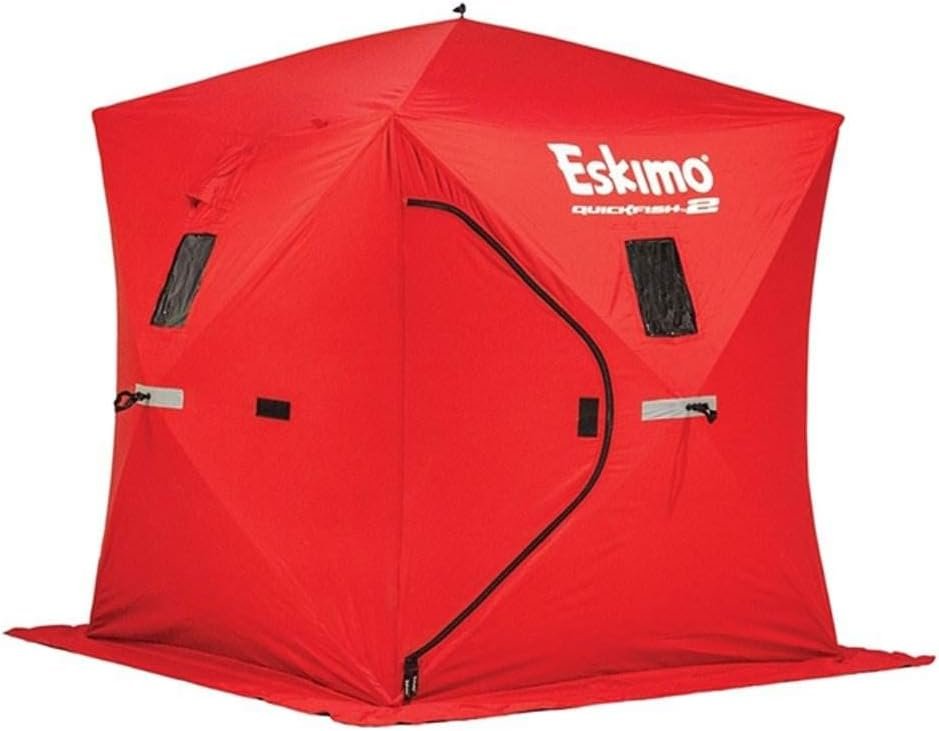 Stay Warm & Dry on Frozen Waters: Eskimo 2-Person Ice Shelter