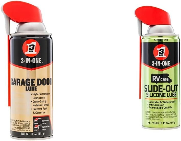 Essential Garage Door Lubricant with Smart Straw