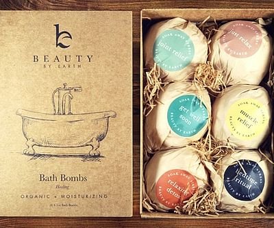 Essential Oil Organic Bath Bombs