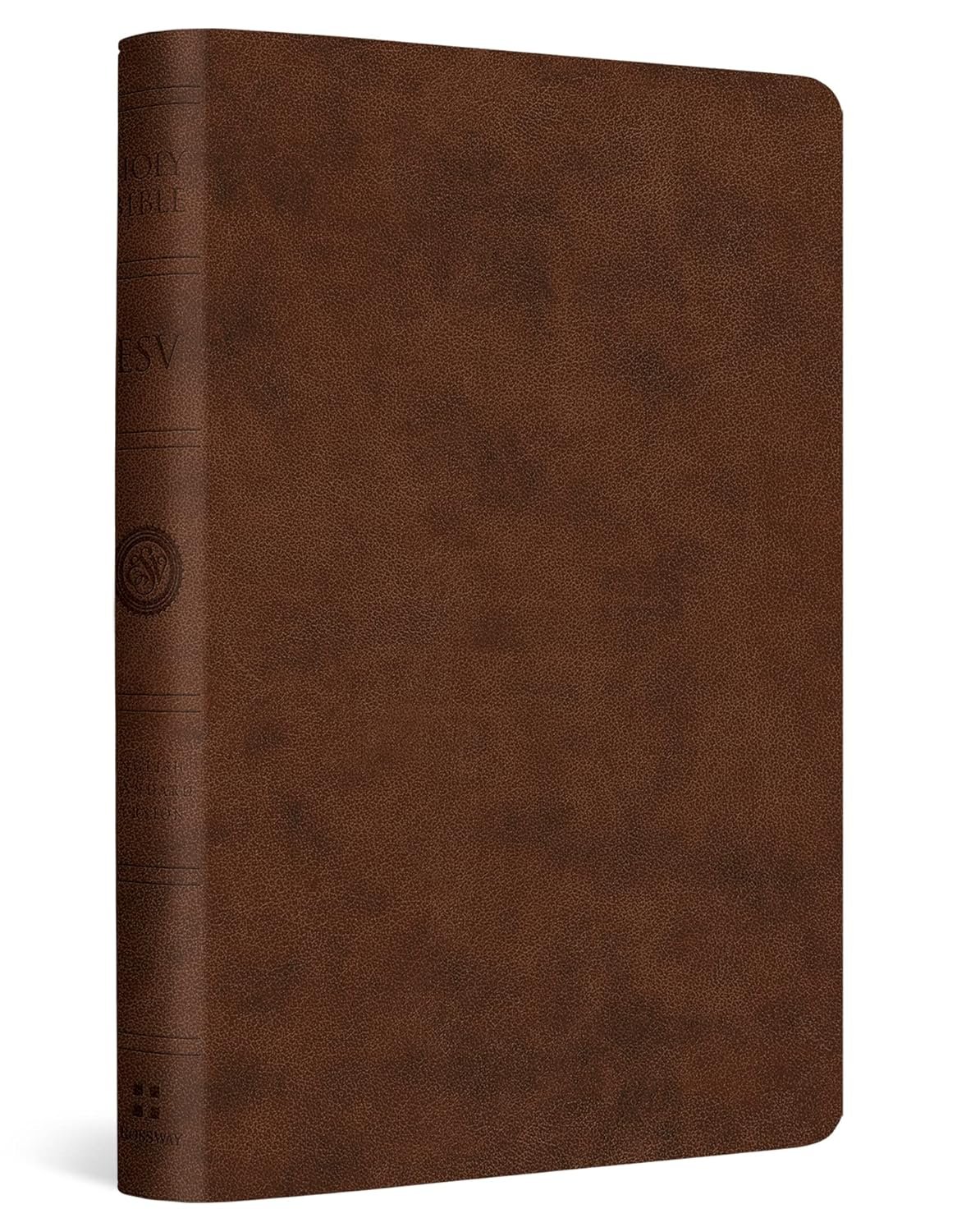 Affordable ESV Value Compact Bible in Brown