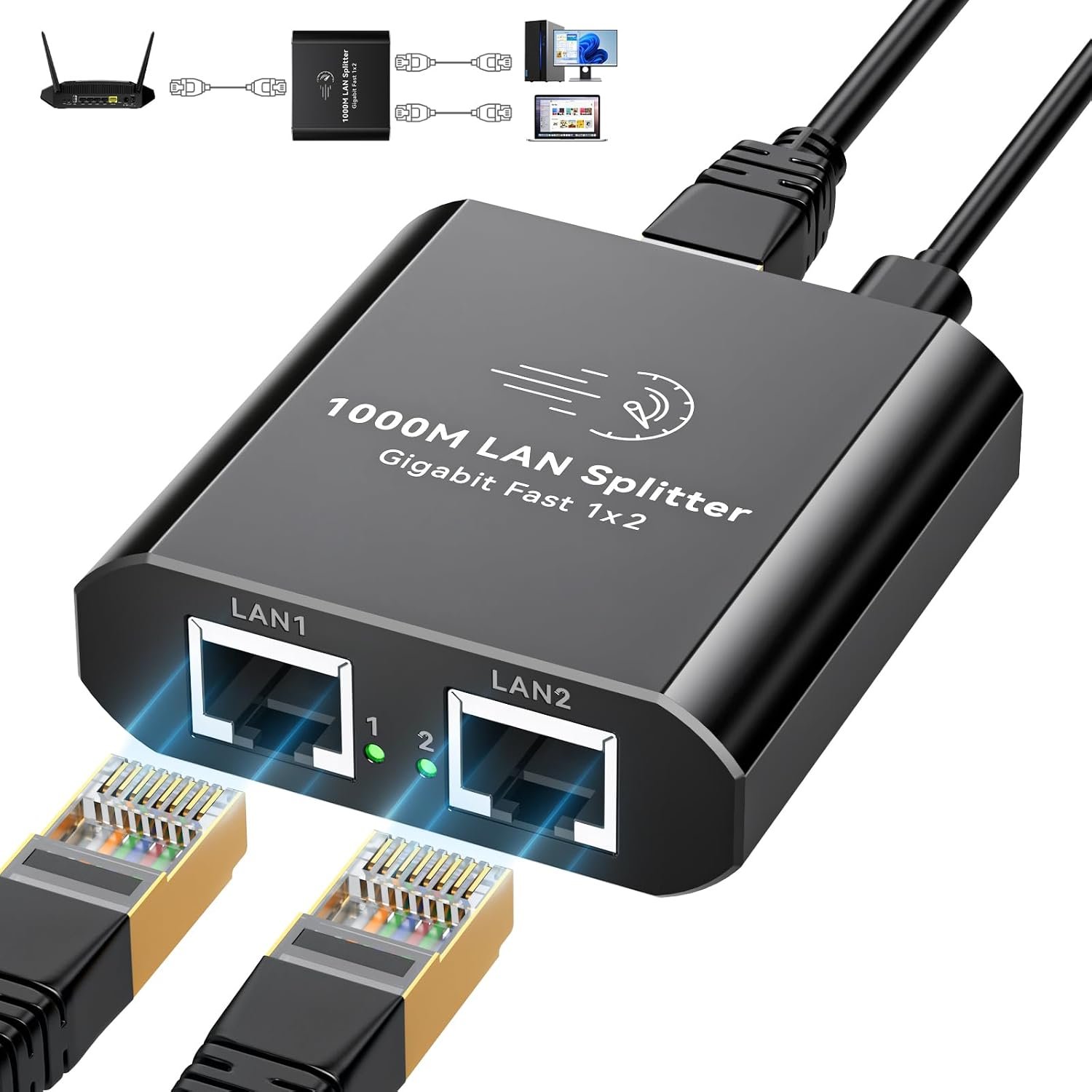 Transform Your Network with the Ethernet Splitter