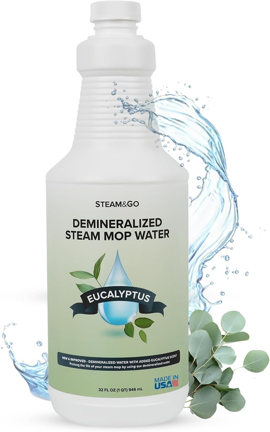 Effortless Cleaning with Eucalyptus Mint Steam Mop Solution