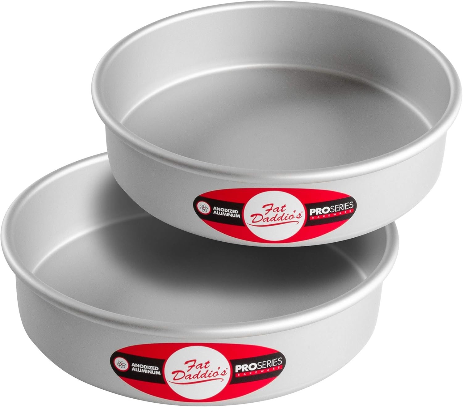 Even-Baking 8-Inch Cake Pans: 2-Piece Pro Set