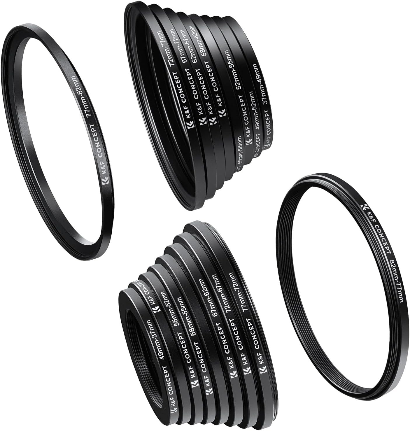 Expand Your Lens Options: 18-Piece Filter Adapter Kit