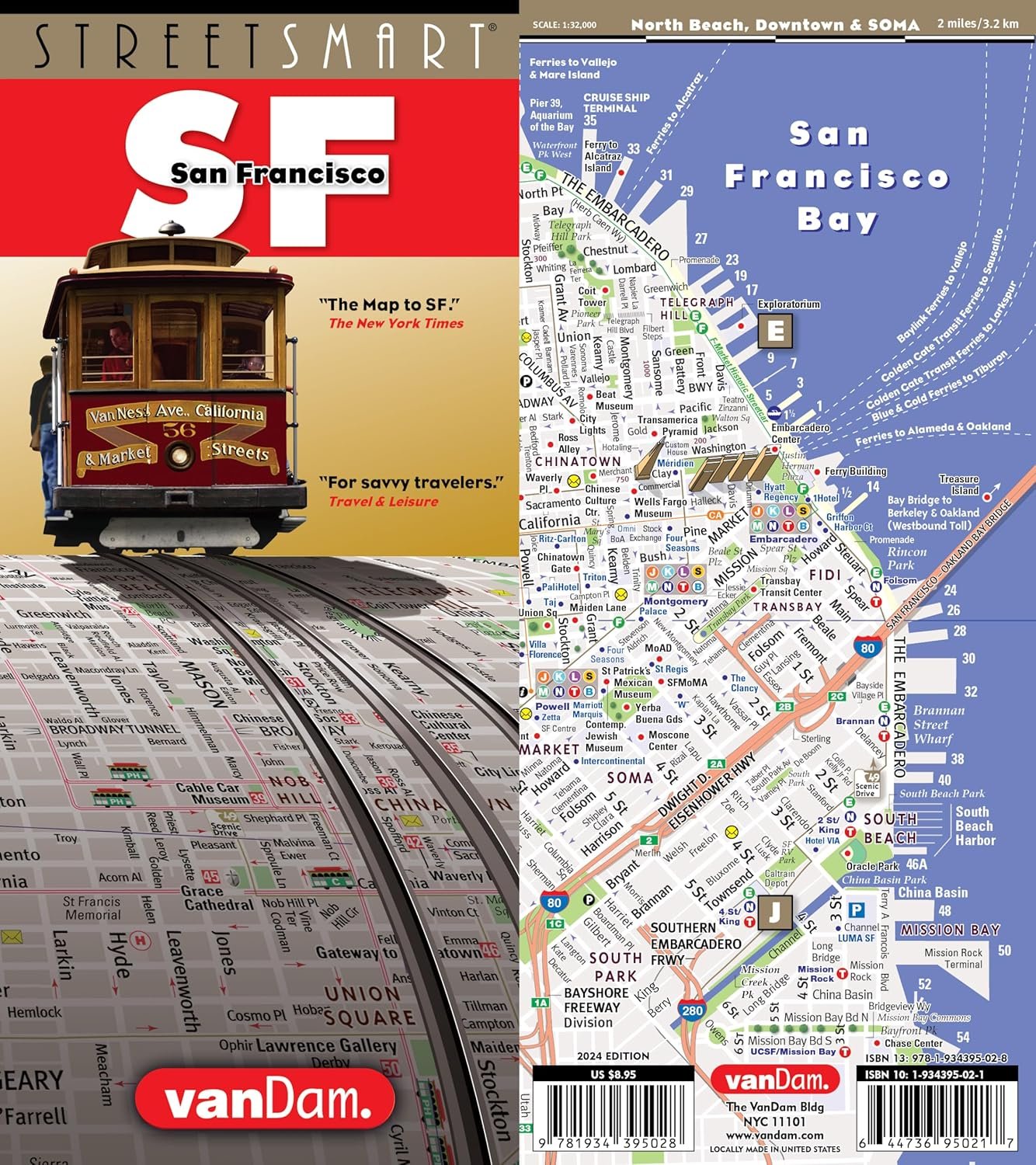 Explore San Francisco with StreetSmart Pocket Map