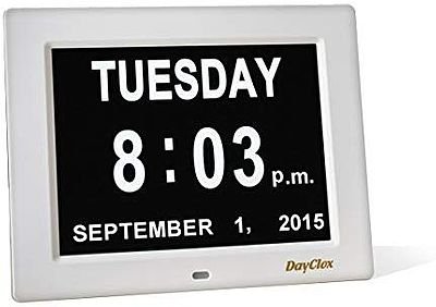 Extra Large Digital Calendar/Clock