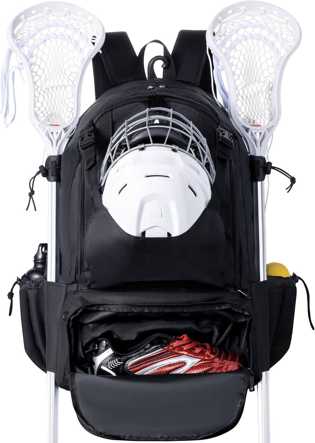Game Day Ready: Extra Large Lacrosse Backpack with Stick Storage