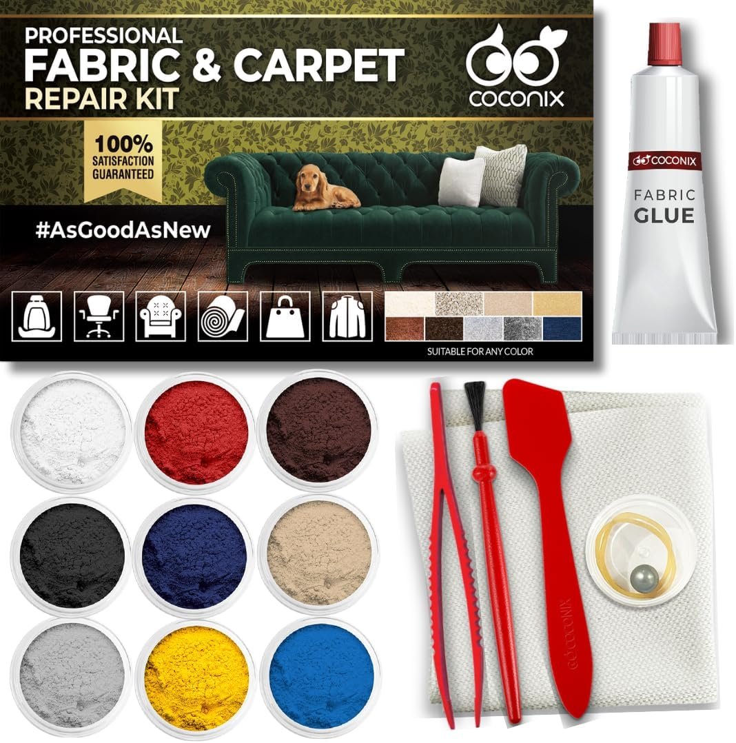 Fix Fabric Tears, Burns & Holes Easily – Custom Colors