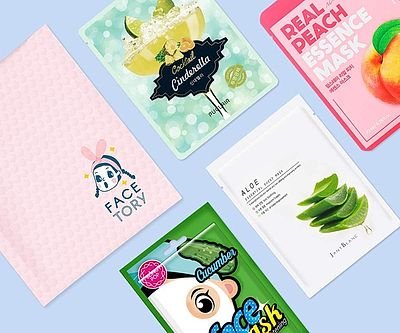 FaceTory K-Beauty Mask Subscription Box