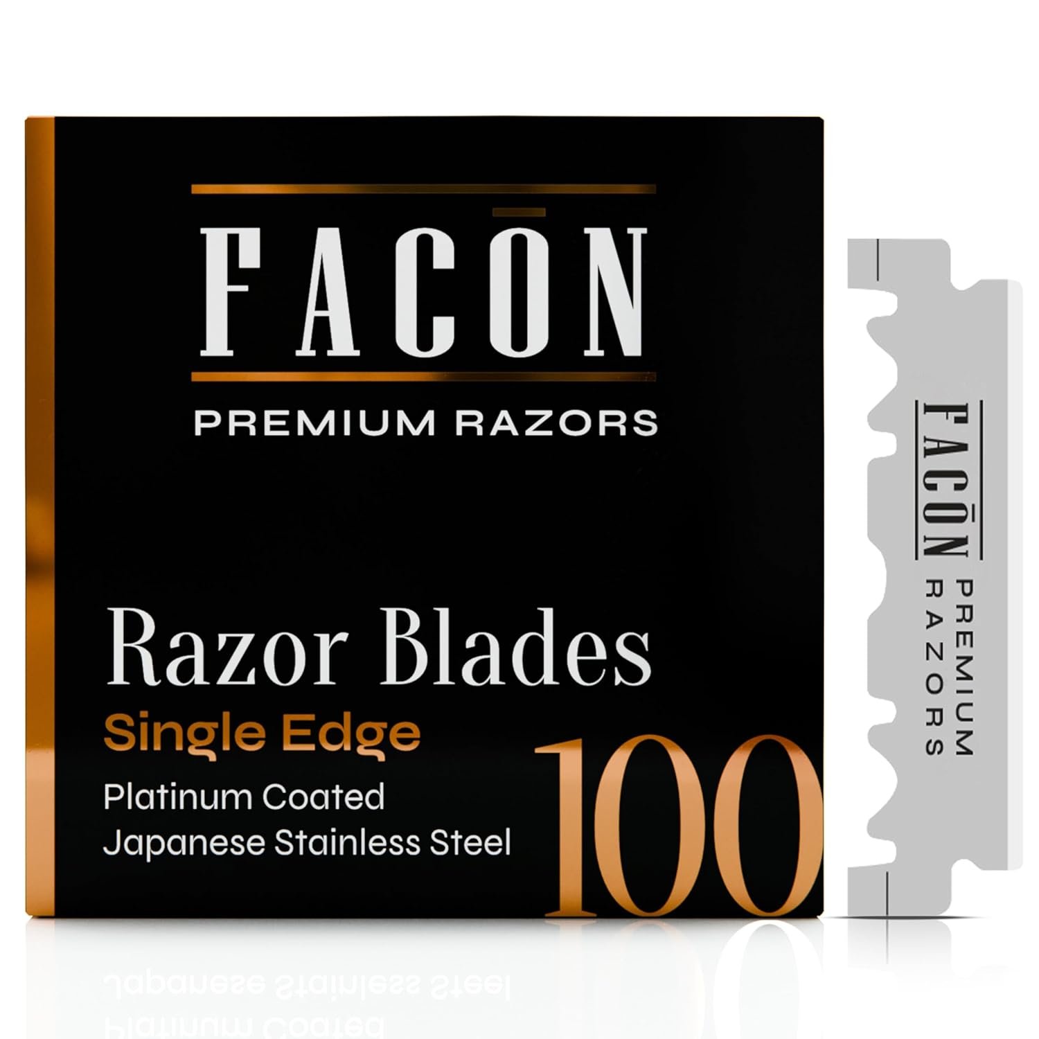 Facón Single Edge Razor Blades for Precise Shaving