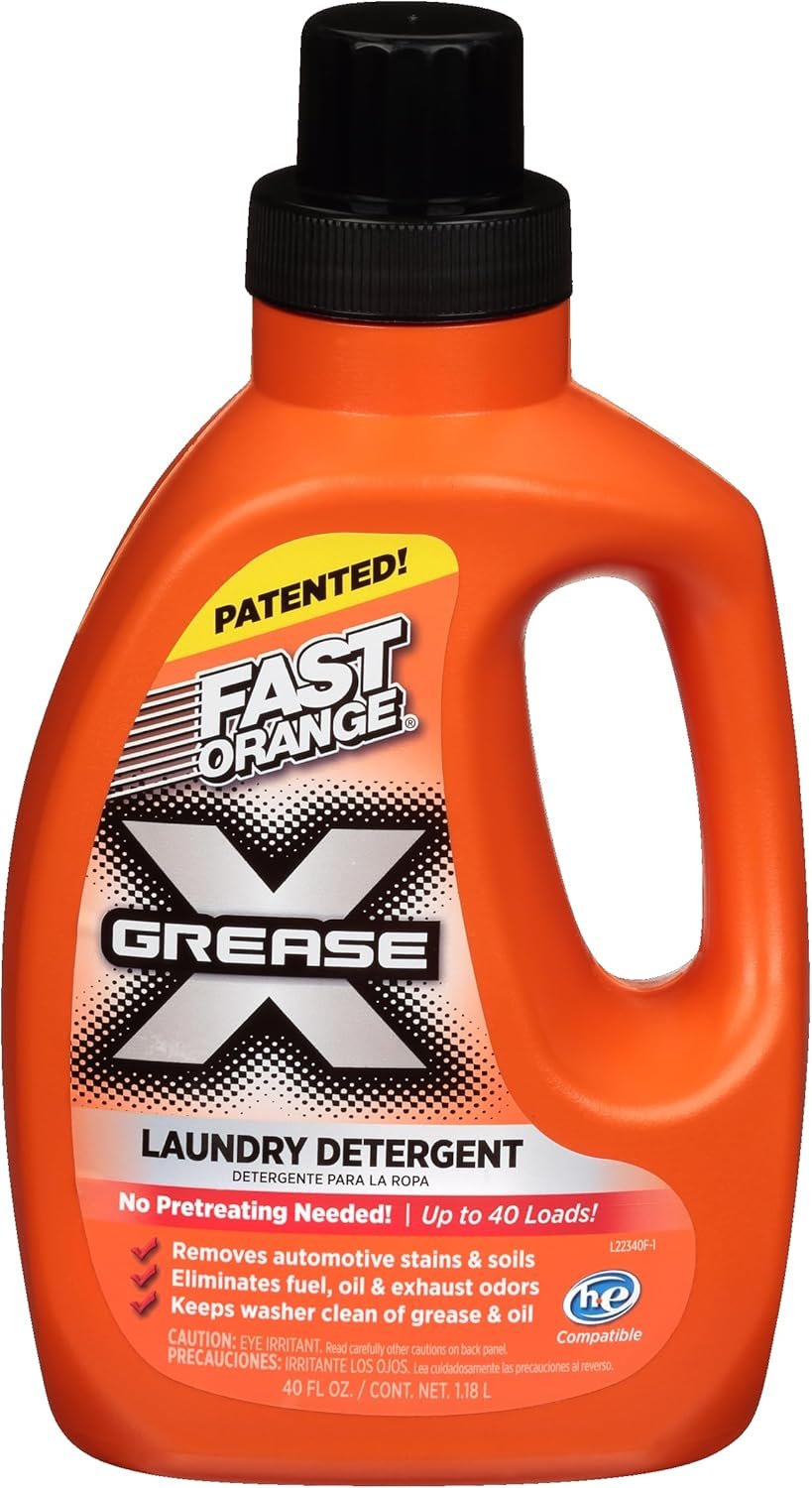 Grease-Busting Mechanic's Laundry Detergent