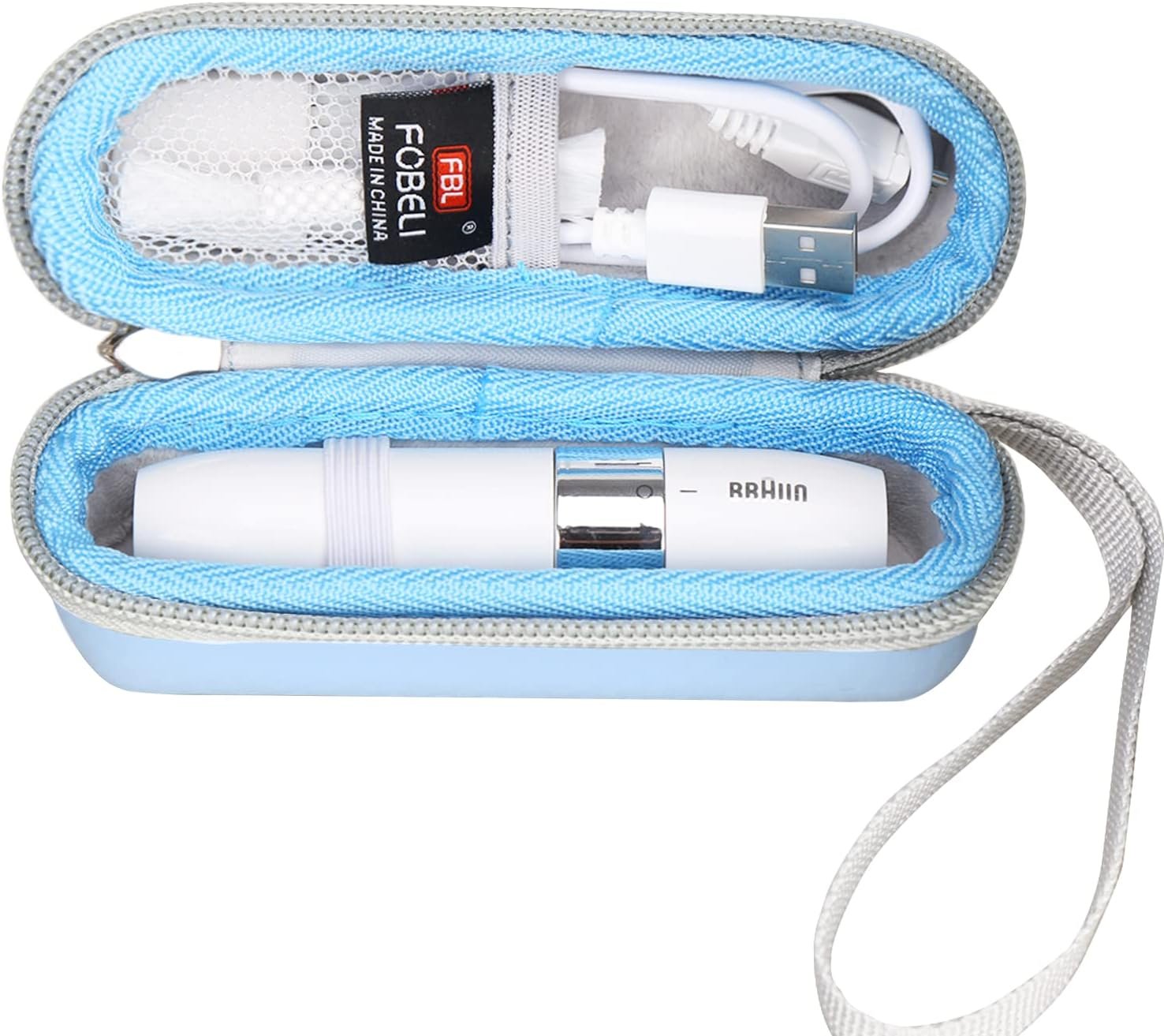 Protect Your Braun Mini Hair Remover with This Hard Travel Case