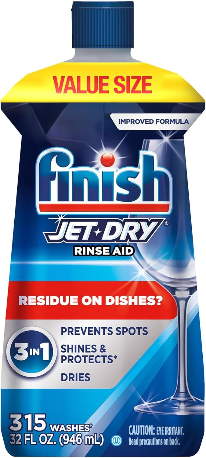 Jet-Dry Rinse Aid: Spot-Free Dry Dishes Every Load