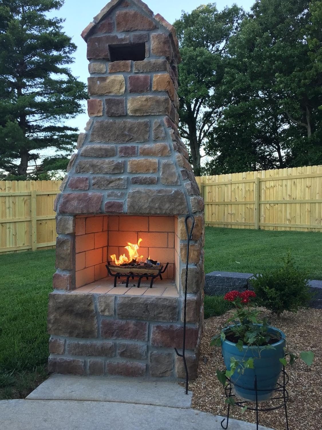 Fire-Ready Heavy Duty Cast Iron Grate