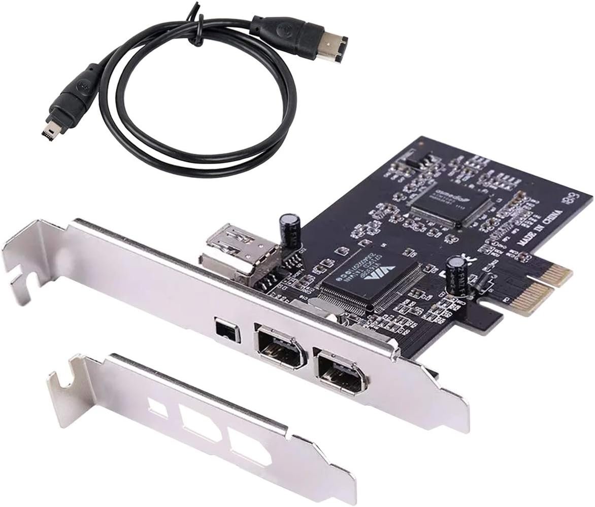 Revive Firewire Devices on Windows 10 PCs – 4-Port PCIe Card