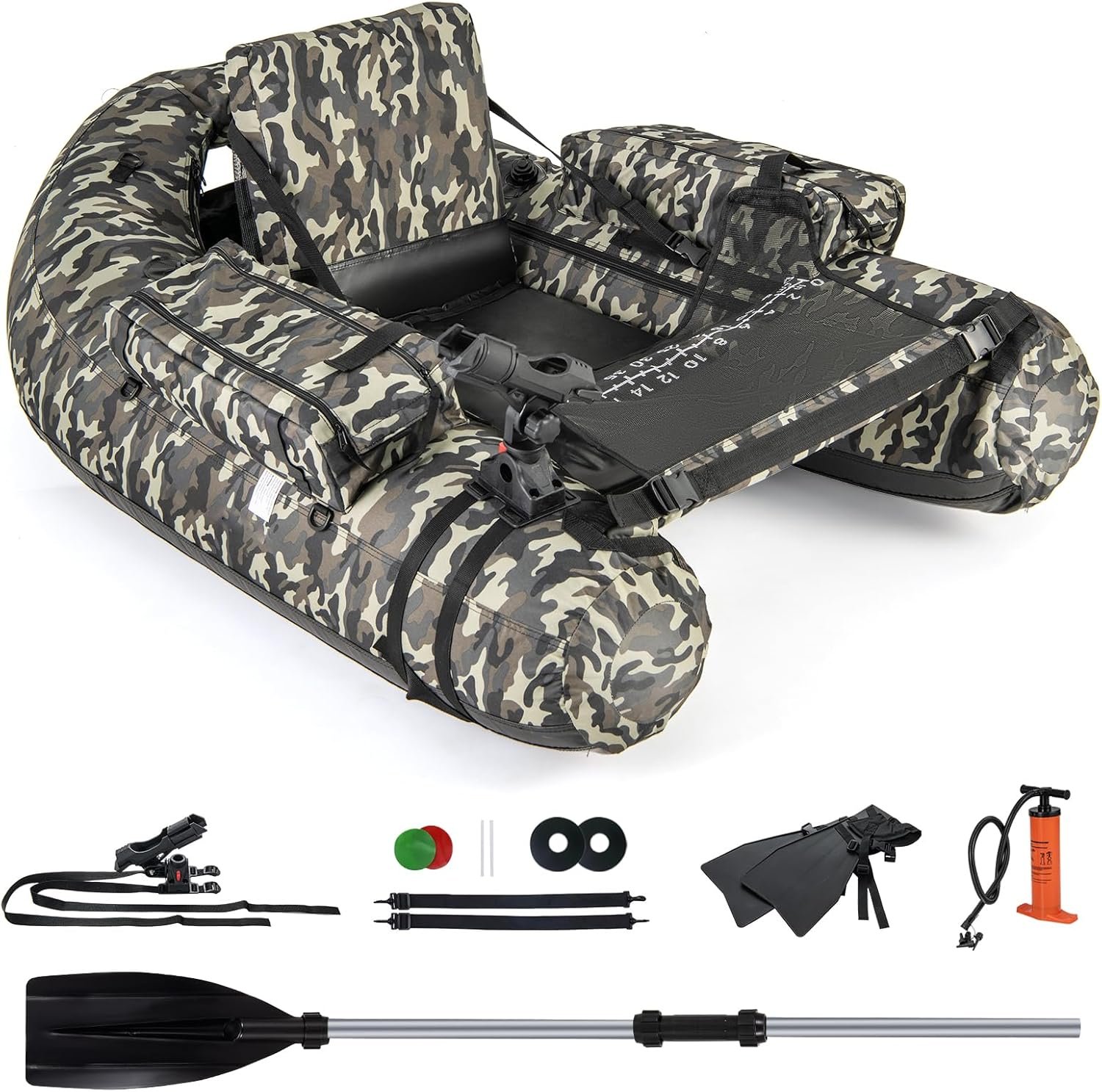 Fish Comfortably Anywhere: Inflatable Fishing Float Tube