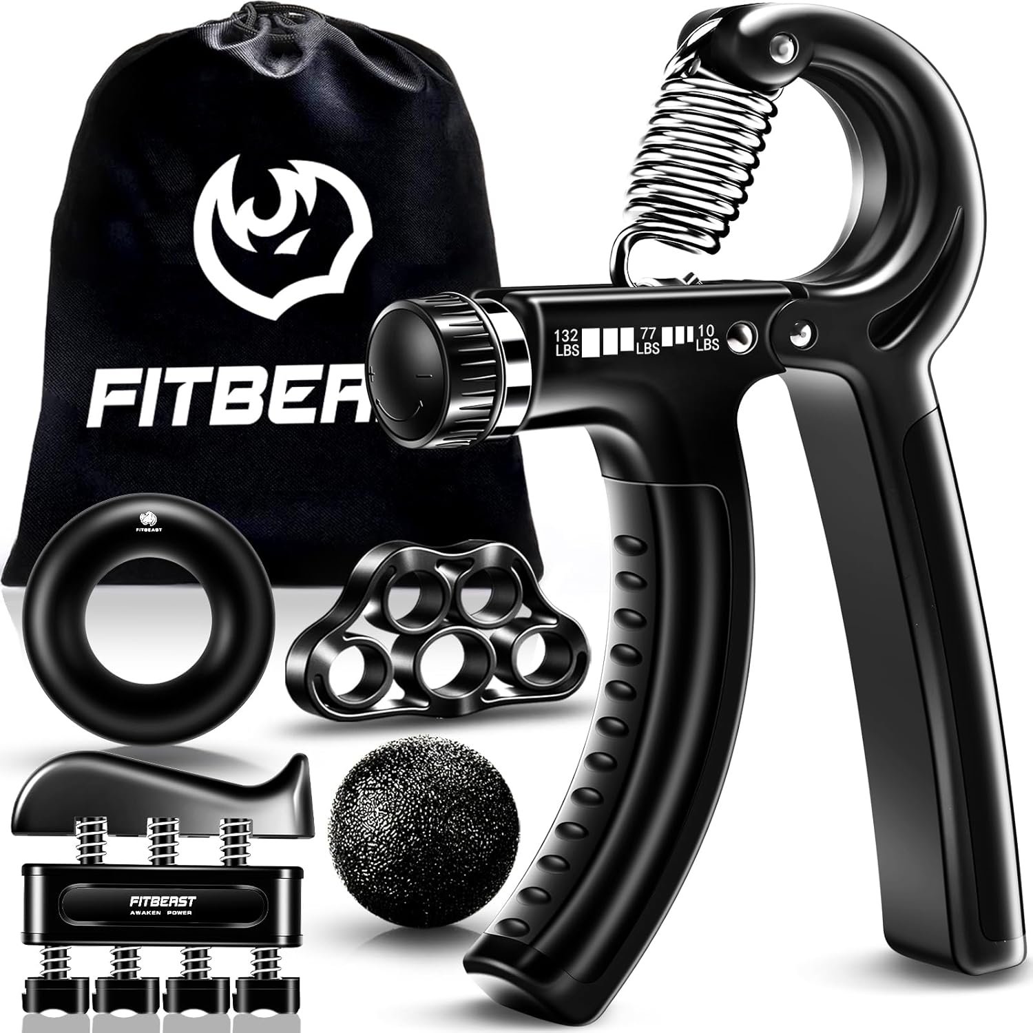 Build Your Grip Strength with FitBeast Grip Strengthener Kit