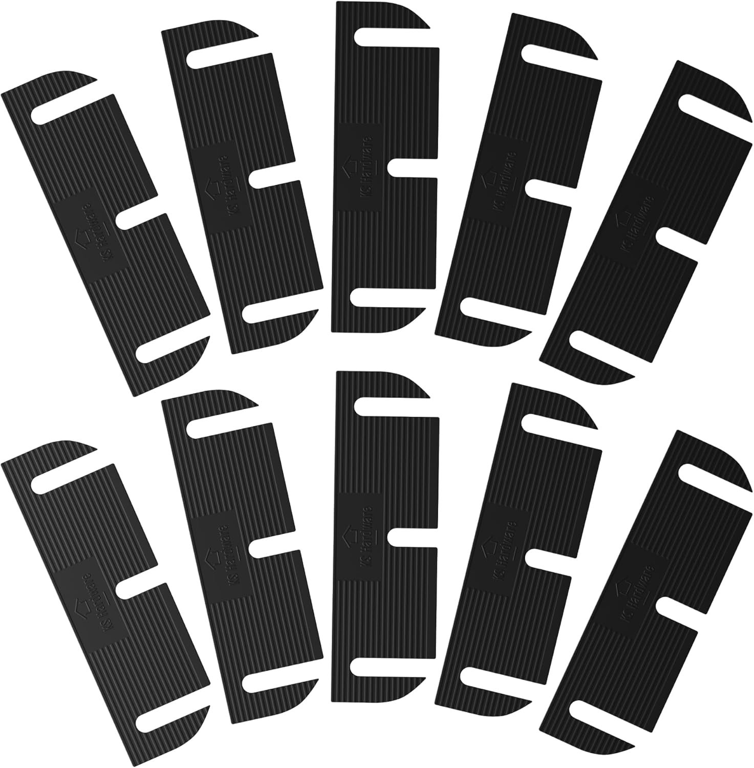 Fix Misaligned Doors: Trim-to-Fit Hinge Shims (10 Pack)