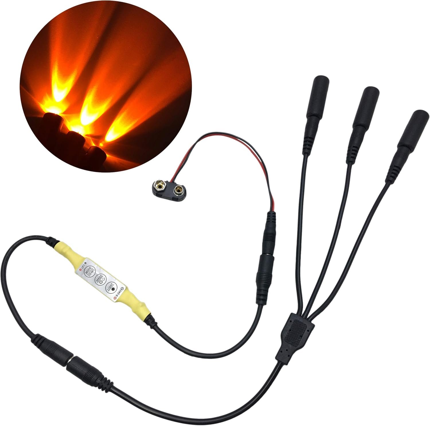Create Realistic Flame Effects with Micro Flicker Light Kit