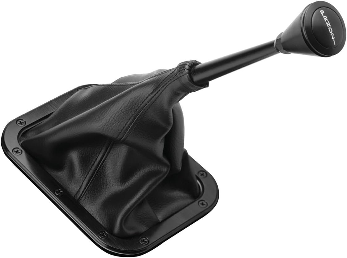 Durable Floor Mount Boot with Ring for Clean Auto Install