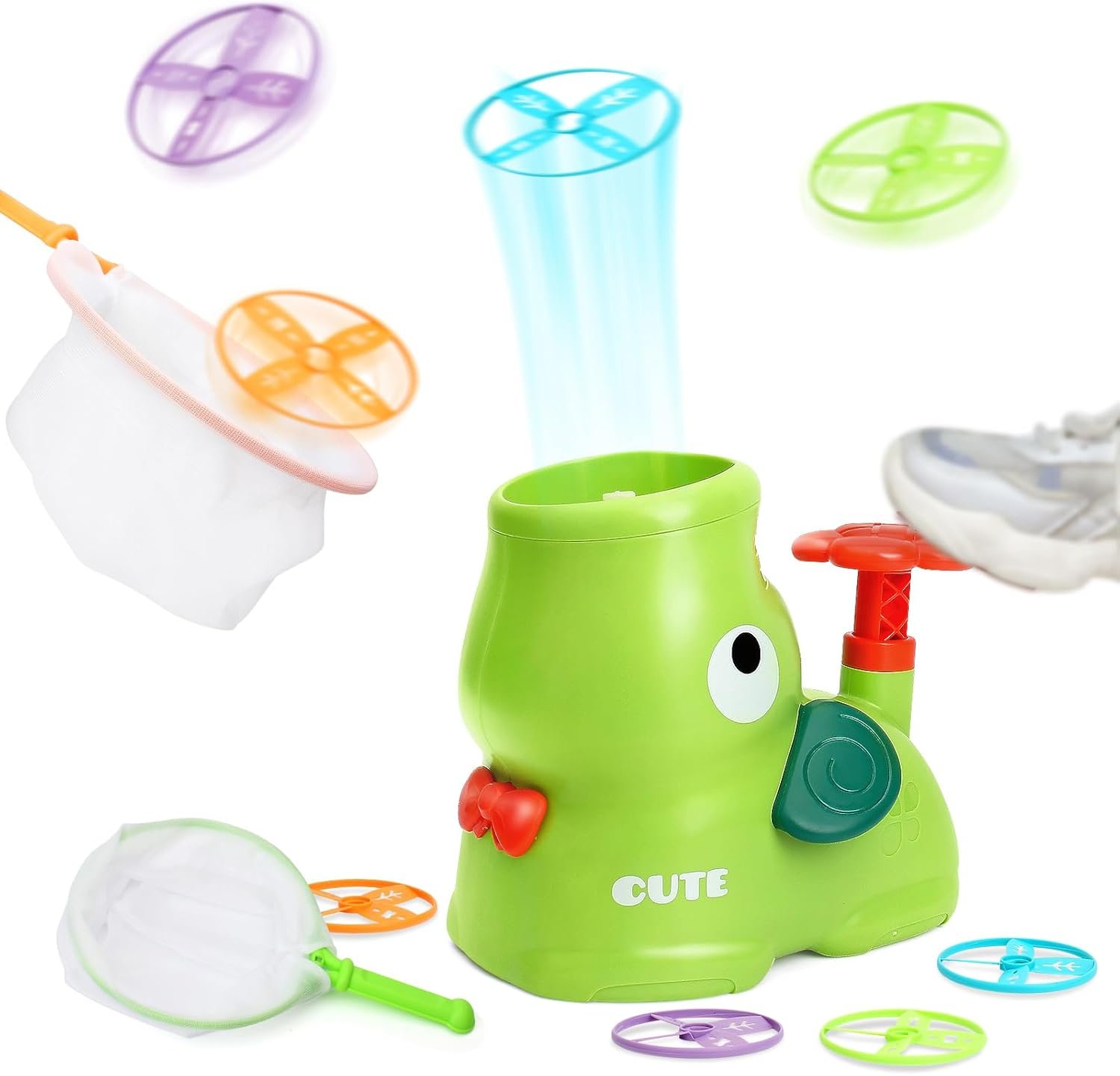 Sky-High Fun: Flying Disc Launcher