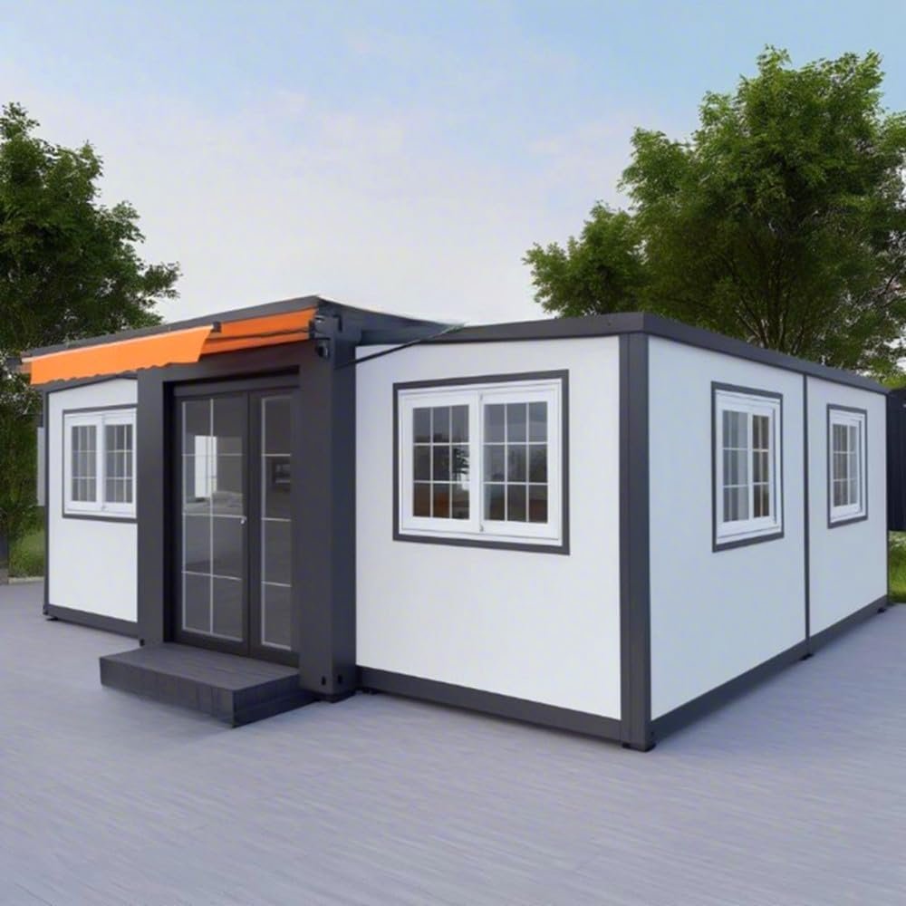 Foldable Container Home: Portable Living Anywhere