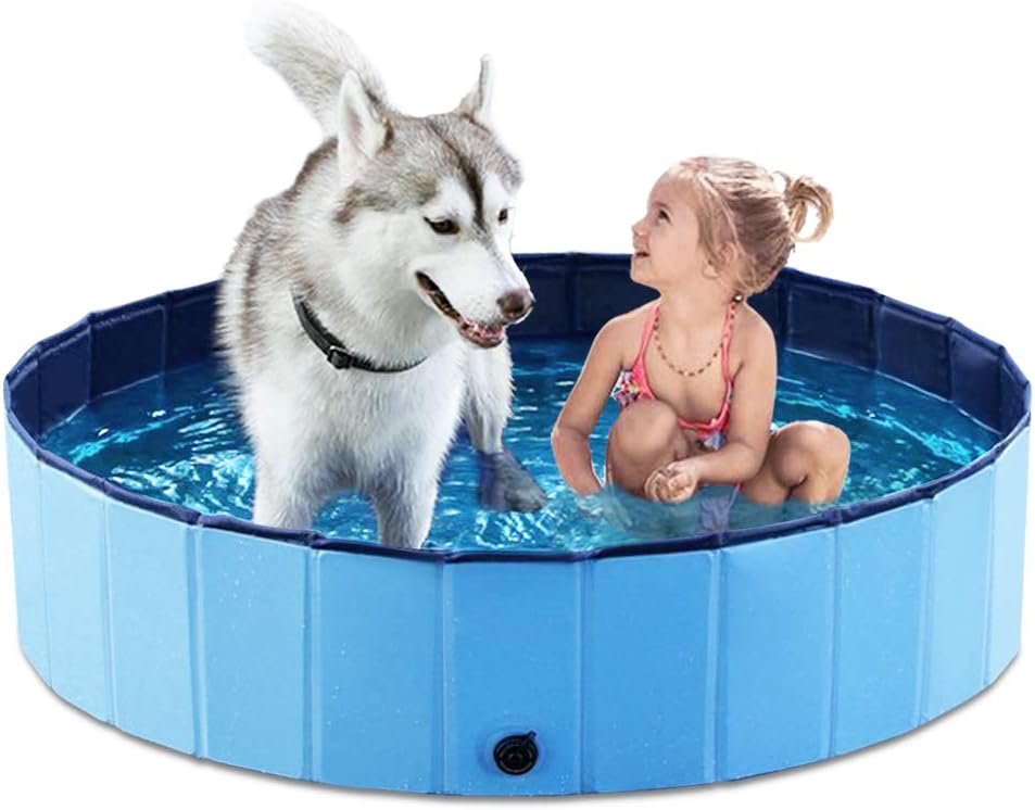 Stress-Free Dog Baths Anywhere: Foldable Pet Pool