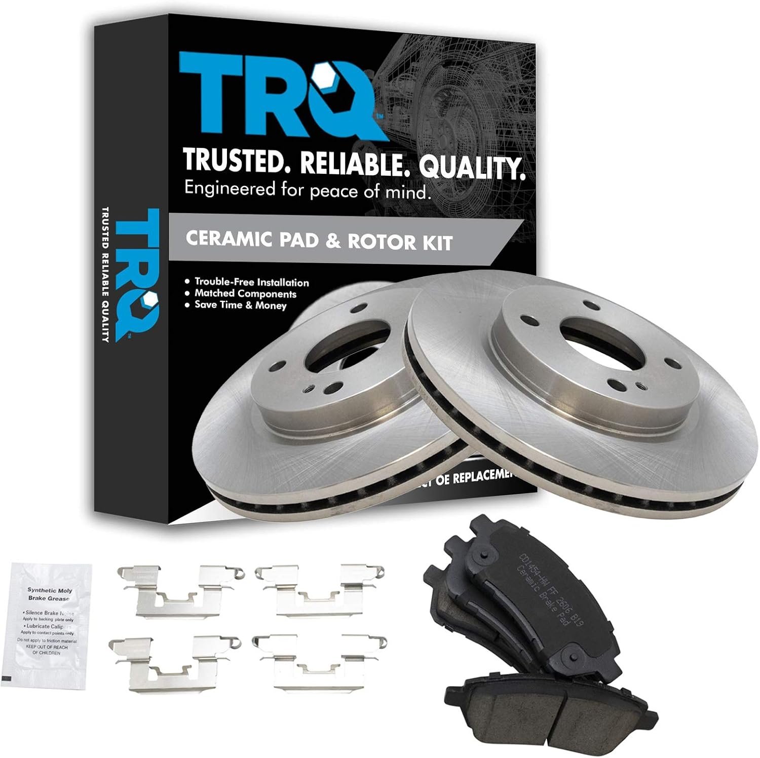 Trusted Ford Fiesta Brake Kit: Ceramic Pads & Vented Rotors