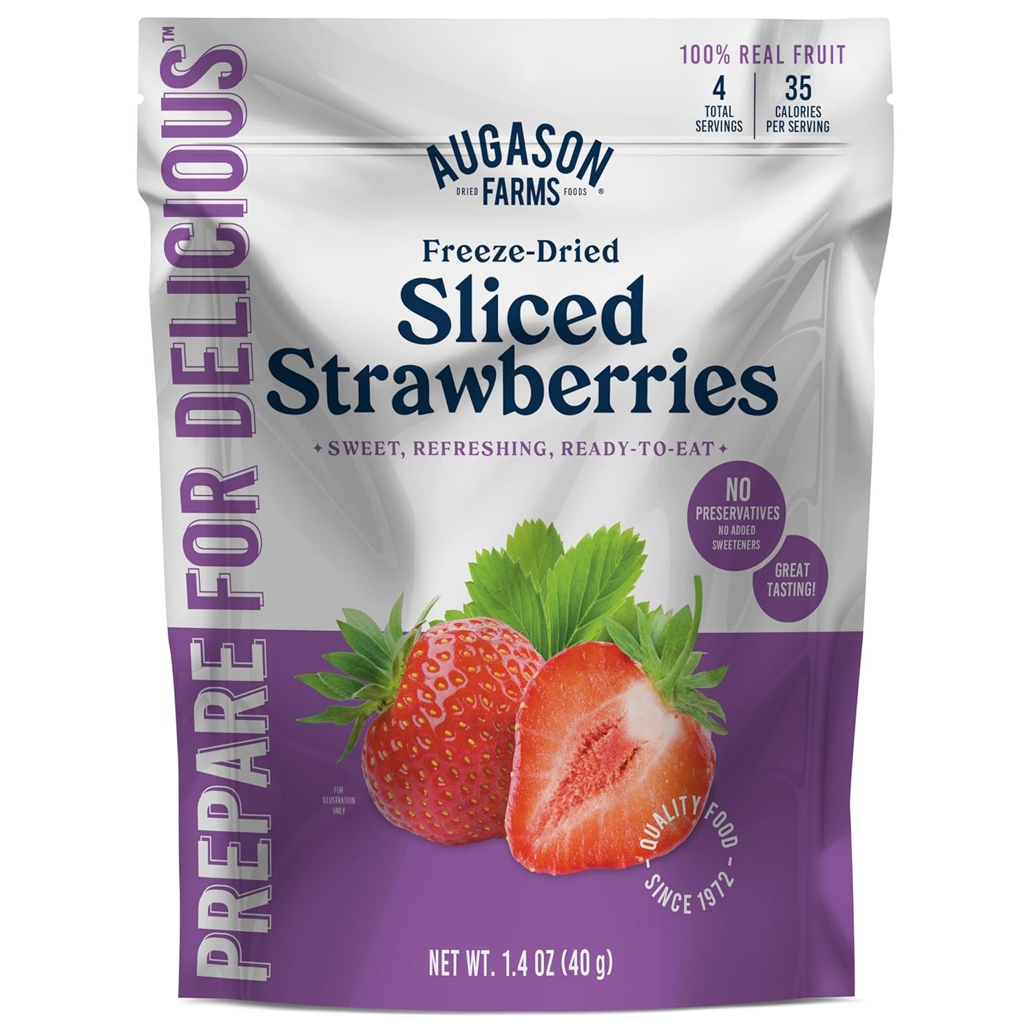 Crunchy Freeze-Dried Strawberries for Snacks & Storage