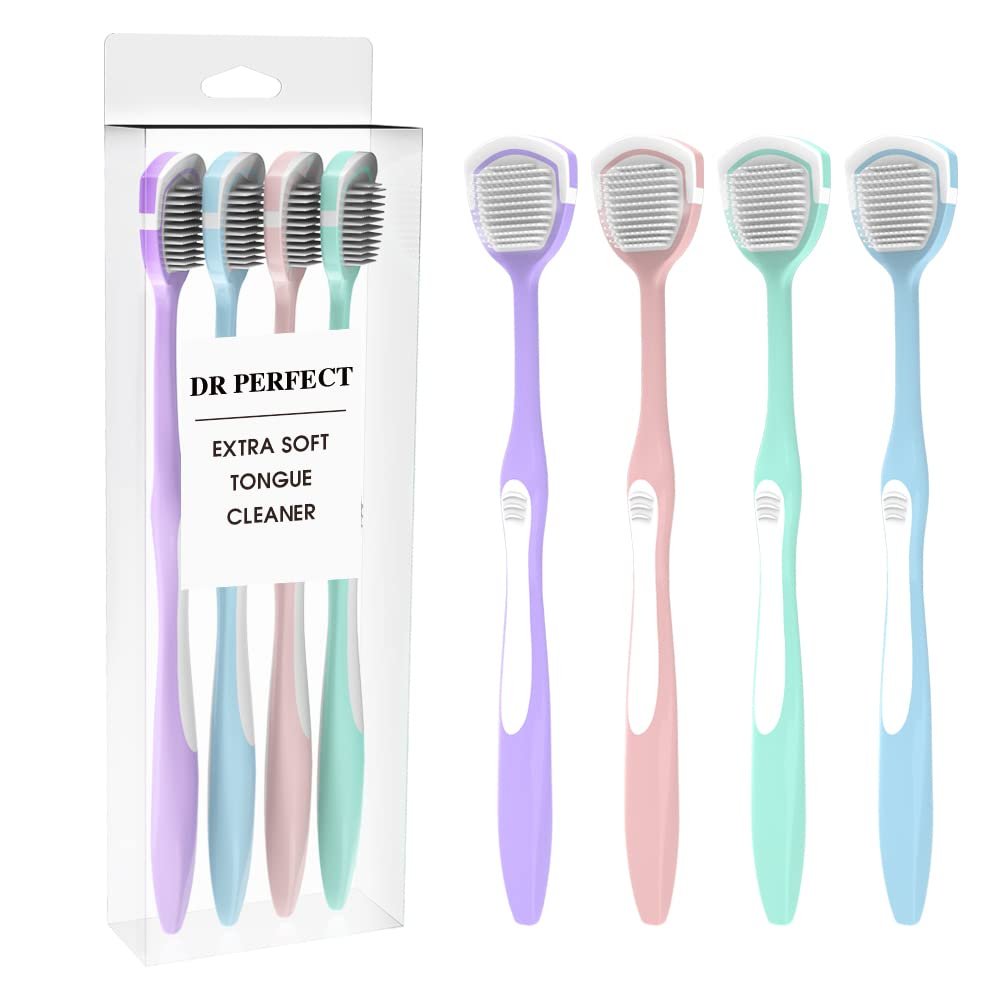 Fresh Breath Starter Pack: Soft Tongue Scraper Set