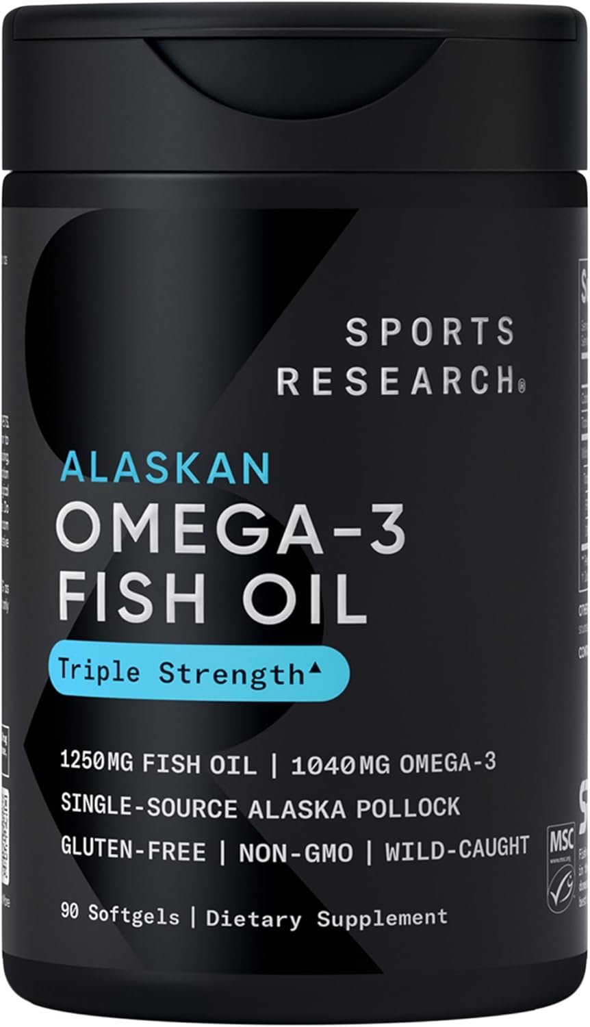 Say Goodbye to Fishy Burbs - Pure Triple Strength Omega-3