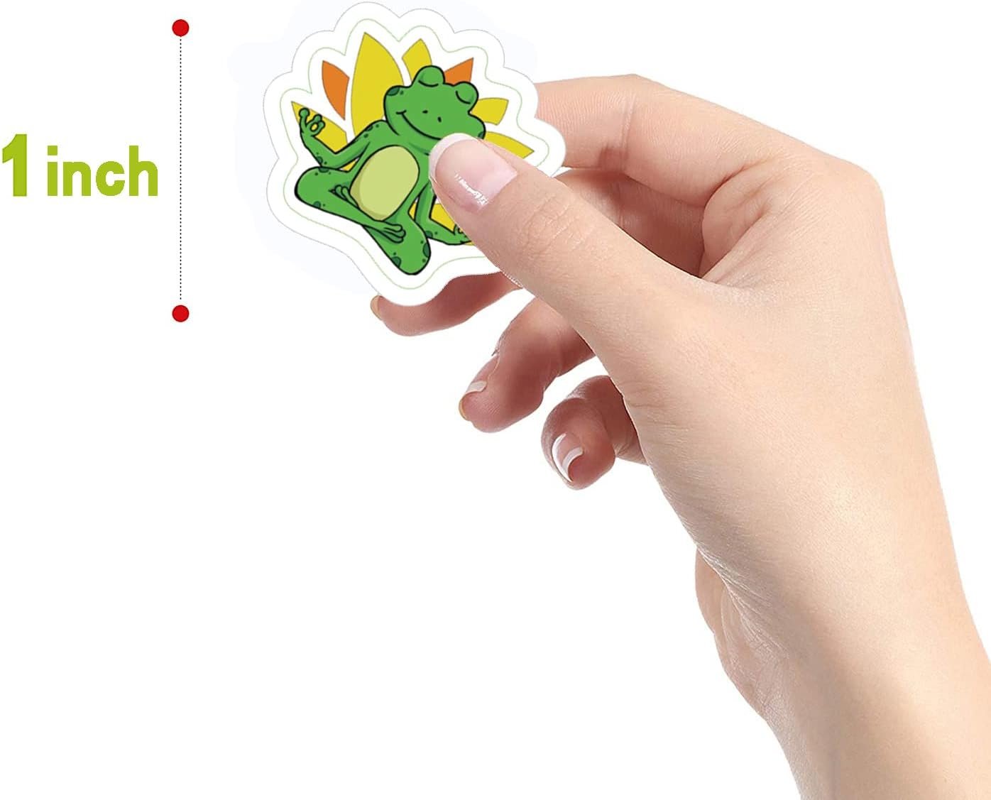 500pc Frog Stickers - Fun Animal Decals for Kids & Parties