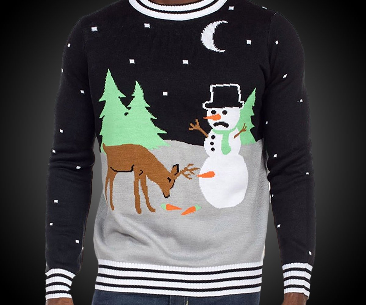 Frosty the Eunuch Ugly Christmas Sweater
