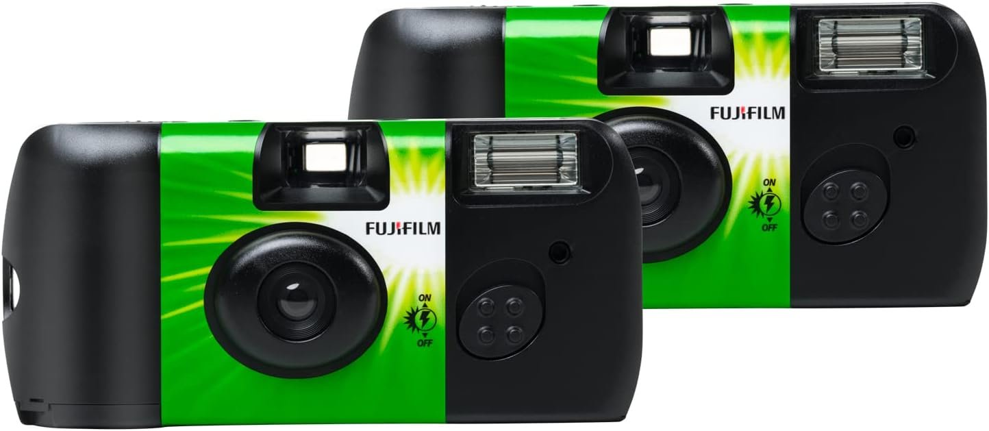 Capture Memories Anywhere: Fujifilm Flash Camera 2-Pack