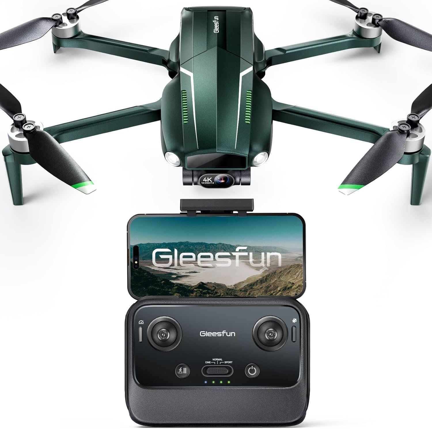 Cinema-Quality 4K Drone for Beginners - No FAA Registration