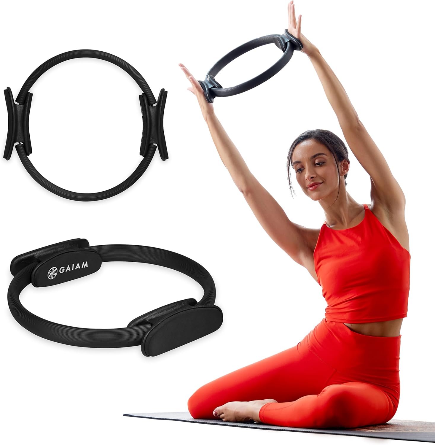 Tone Arms and Core with Gaiam Pilates Ring