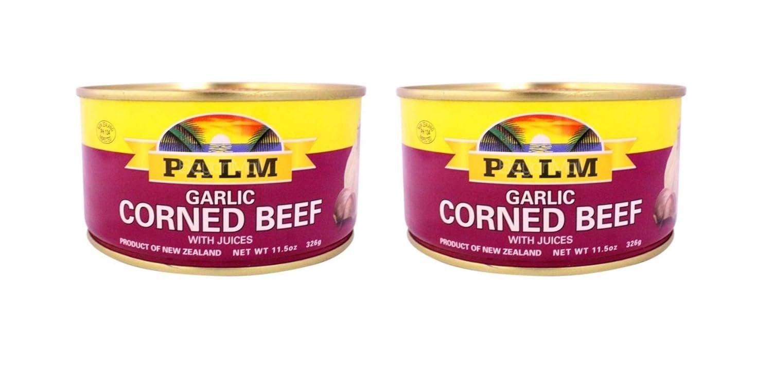 Garlic Infused Corned Beef - 2 Pack with Juicy Flavor