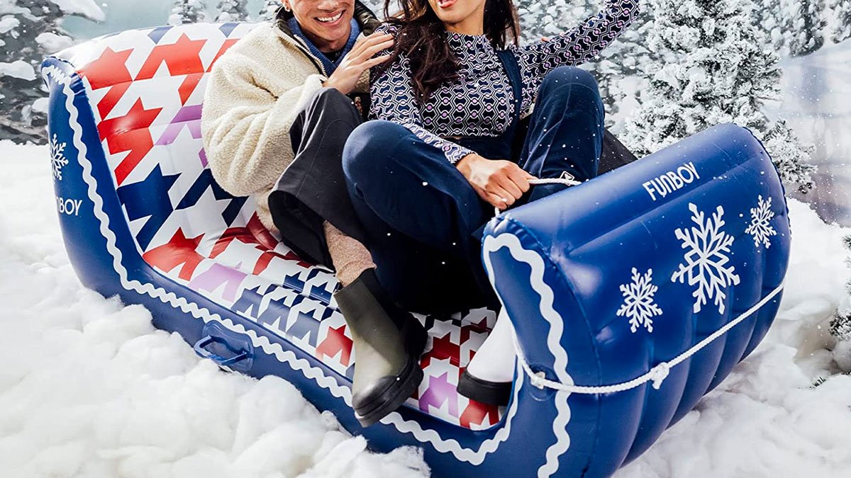 Giant Inflatable Snow Sleigh