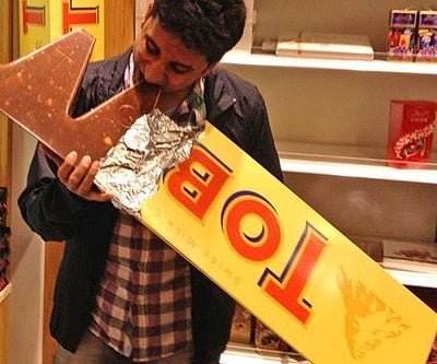 Giant Ten Pound Toblerone Bar